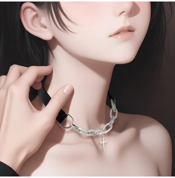 MizzZee - Pleasure Bondage Collar Restraint Set SM (Type B)